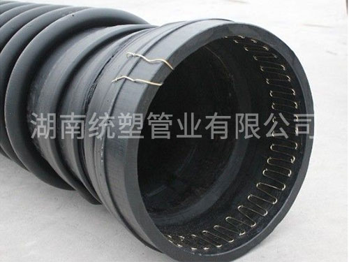 高密度HDPE纏繞增強(qiáng)管（克拉管）4